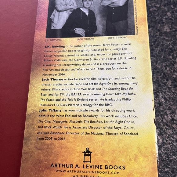 Harry Potter and the Cursed Child Parts One and Two Book | JK Rowling - Picture 8 of 10